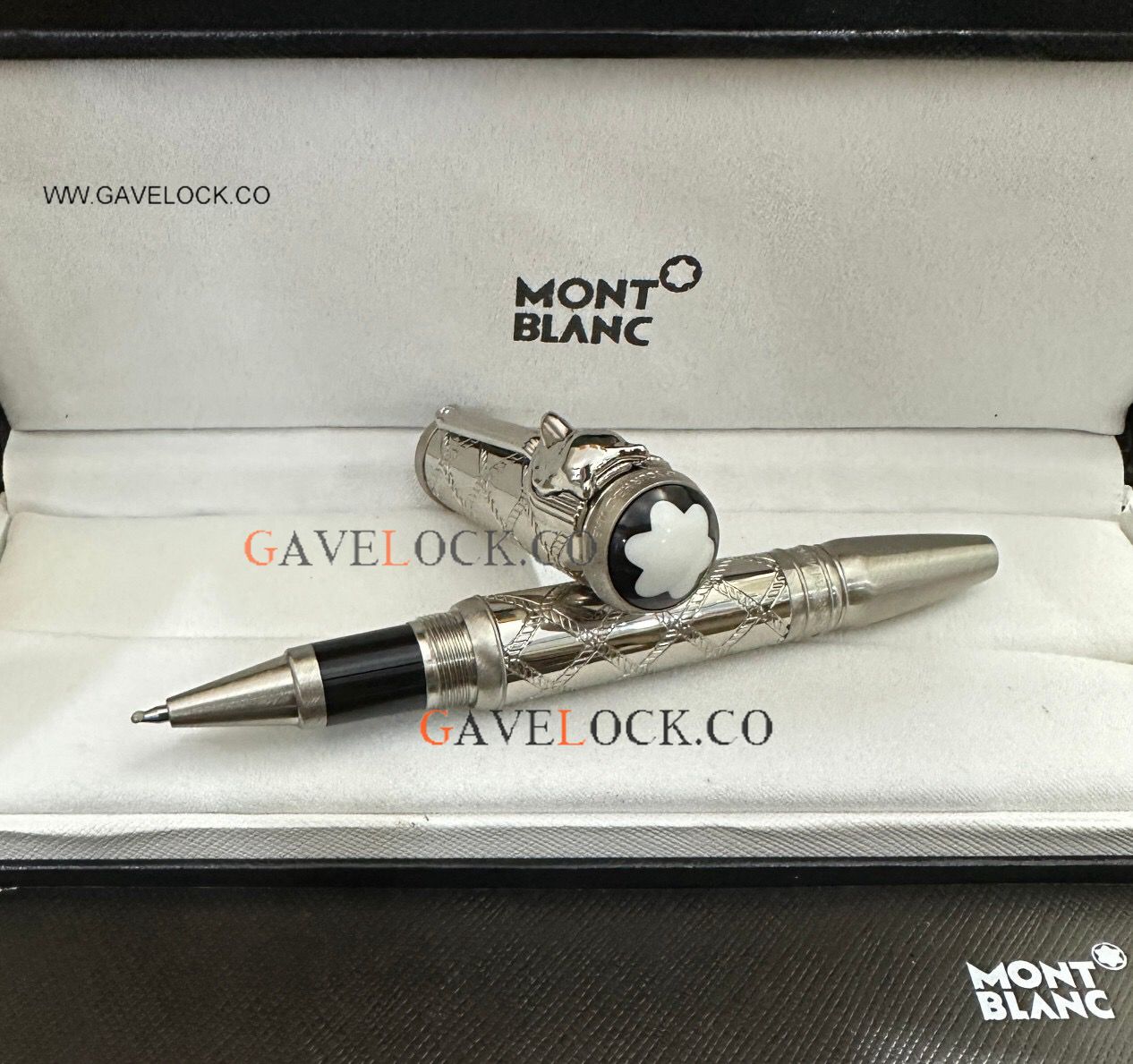 AAA Copy Mont Blanc Special Edition Rollerball Pen All Silver